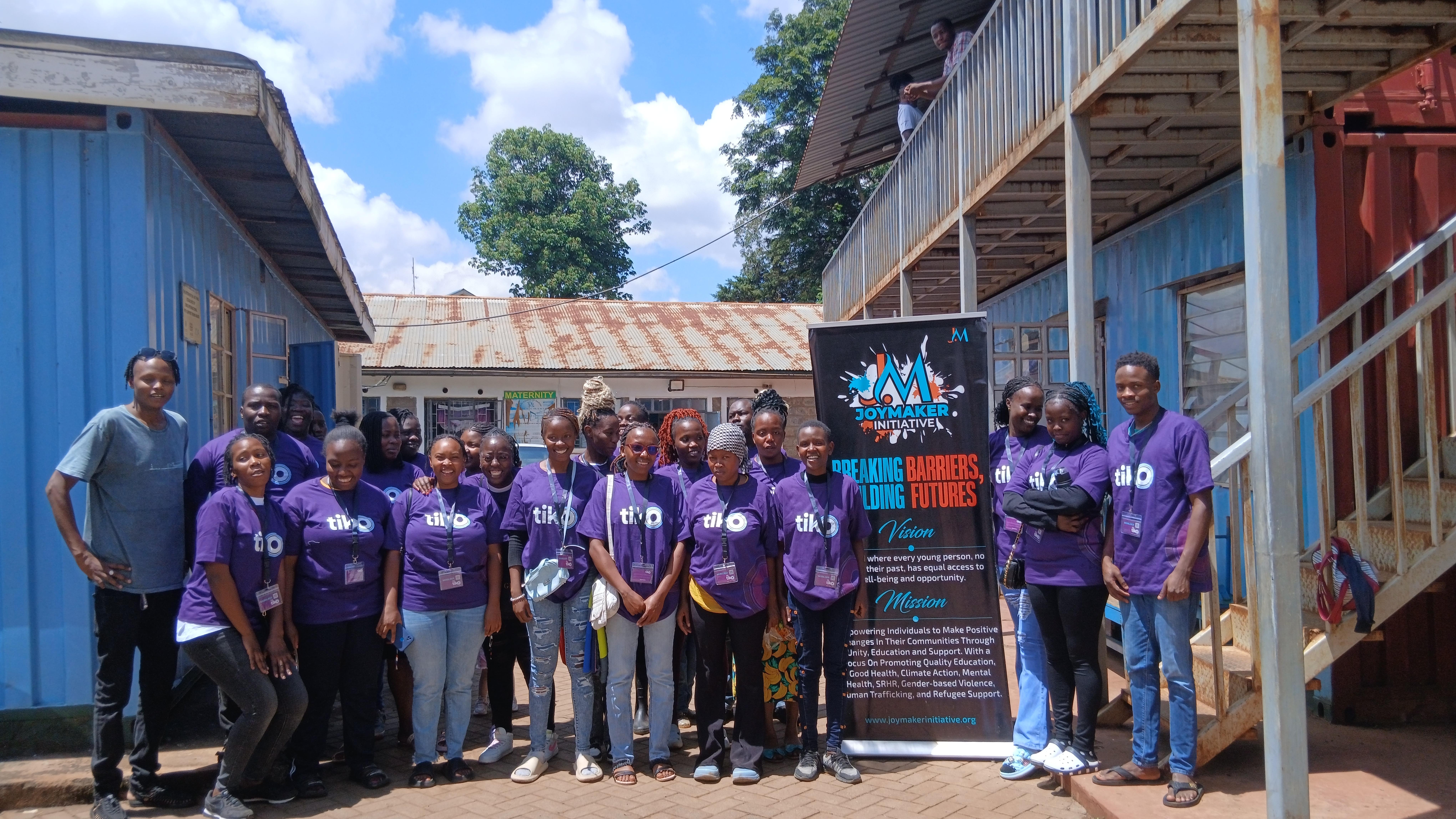 Youth peer education discussion at TriVibe